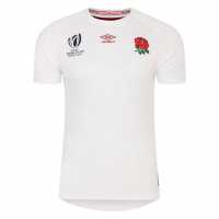 Umbro Домакинска Футболна Фланелка England Rwc Rugby Home Shirt 2023 Adults