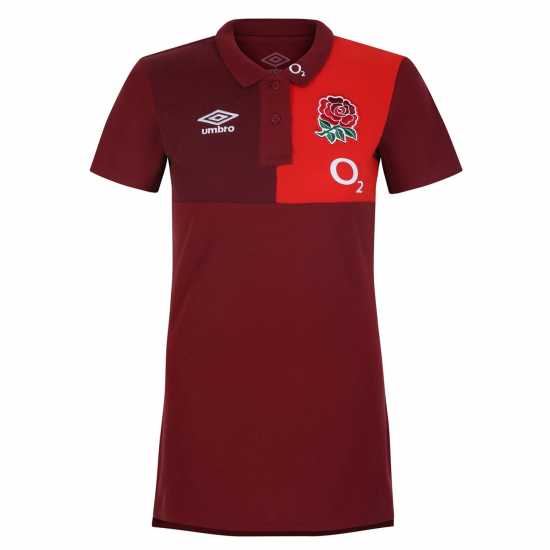Umbro Блуза С Яка England Rugby Cvc Polo Shirt 2023 2024 Womens  Дамски тениски с яка