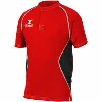 Gilbert Xactv2 Shirt Jn99 Red/Black Детски тениски и фланелки
