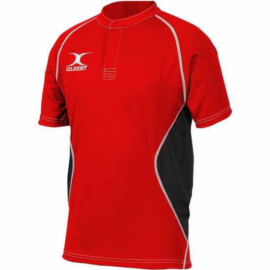 Детски тениски и фланелки Gilbert Xactv2 Shirt Jn99 Red/Black Gilbert Xactv2 Shirt Jn99 Red/Black Детски тениски и фланелки
