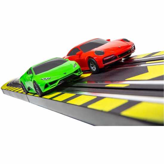 Micro Scalextric: Lamborghini Vs Porsche Micro Scalextric: Lamborghini Vs Porsche