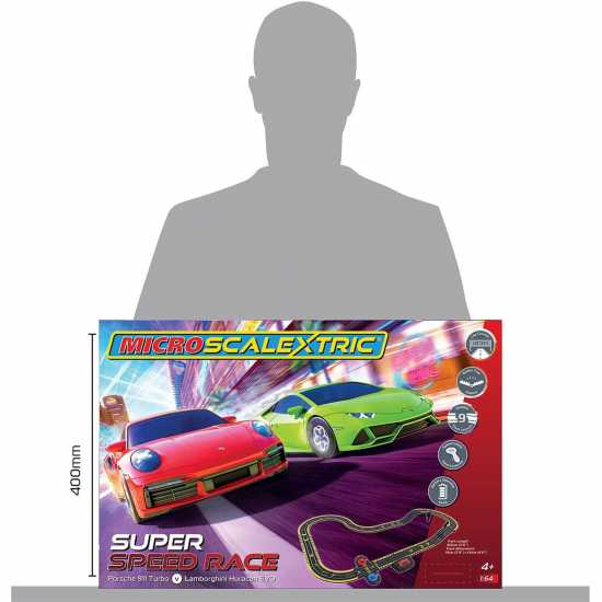 Micro Scalextric: Lamborghini Vs Porsche Micro Scalextric: Lamborghini Vs Porsche