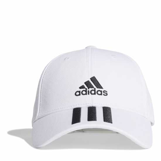 Шапки с козирка Adidas 3-Stripes Baseball Cap White/Black Adidas 3-Stripes Baseball Cap White/Black Шапки с козирка