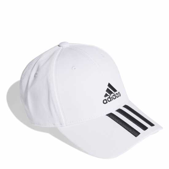 Шапки с козирка Adidas 3-Stripes Baseball Cap White/Black Adidas 3-Stripes Baseball Cap White/Black Шапки с козирка