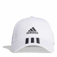 Adidas 3S Cap Juniors White/Black adidas Caps and Hats