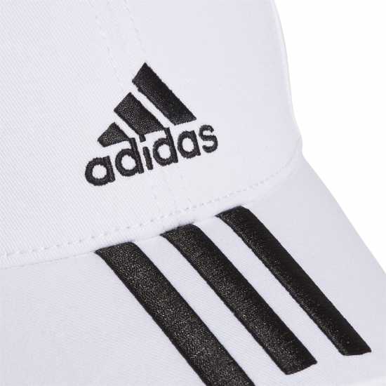 Adidas 3S Cap Juniors White/Black adidas Caps and Hats