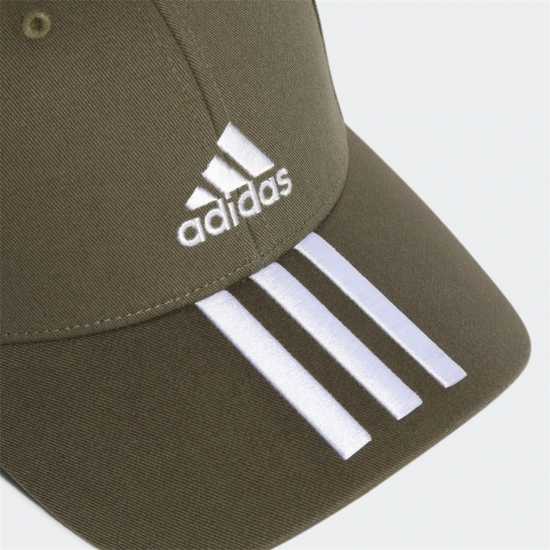 Adidas 3S Cap Juniors Khaki/White Шапки с козирка