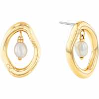 Calvin Klein Ladies Ckj Edgy Pearls Earrings 35000562