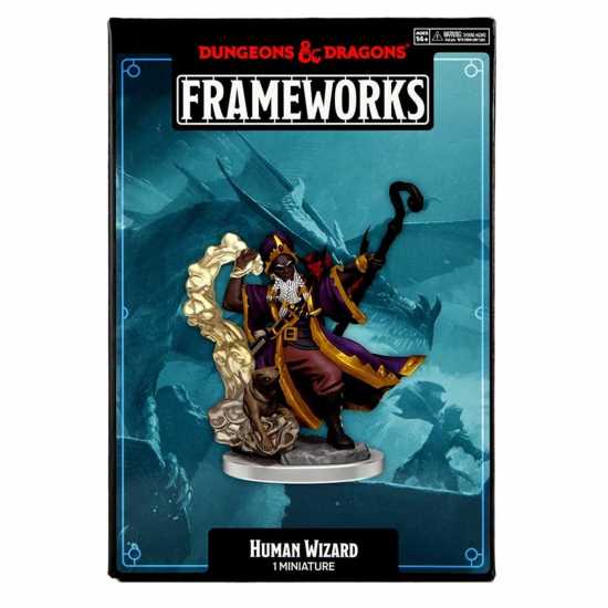 Dungeons And Dragons Dungeons & Dragons Frameworks: Human Wizard Male  