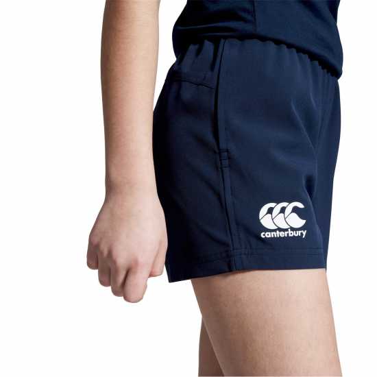 Canterbury Woven Short Jn10 Navy Детски къси панталони