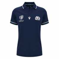 Macron Rwc Scotland Rugby Home Cotton Shirt 2023 2024 Womens  Дамско облекло плюс размер