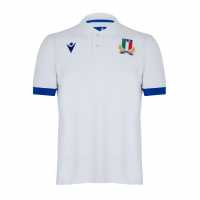 Macron Блуза С Яка Italy Rugby Away Polo Shirt 2023 2024 Adults  Мъжки тениски с яка