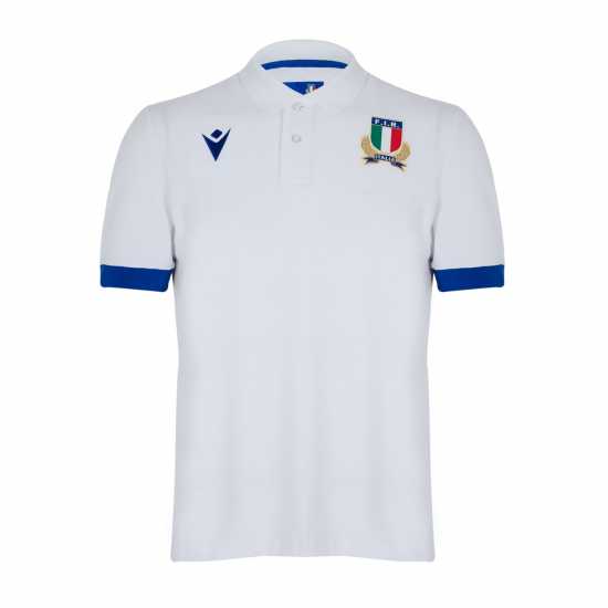 Macron Блуза С Яка Italy Rugby Away Polo Shirt 2023 2024 Adults  Мъжки тениски с яка