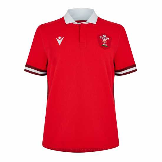 Macron Wales Home Classic Rugby Shirt 2024