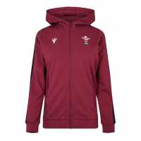 Macron Wales Rugby Union Hoodie 2023 2024 Womens  Дамски суичъри и блузи с качулки