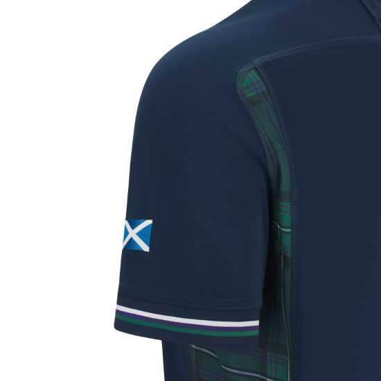 Macron Scotland Rugby Home 6 Nations Shirt 2023 2024 Juniors  