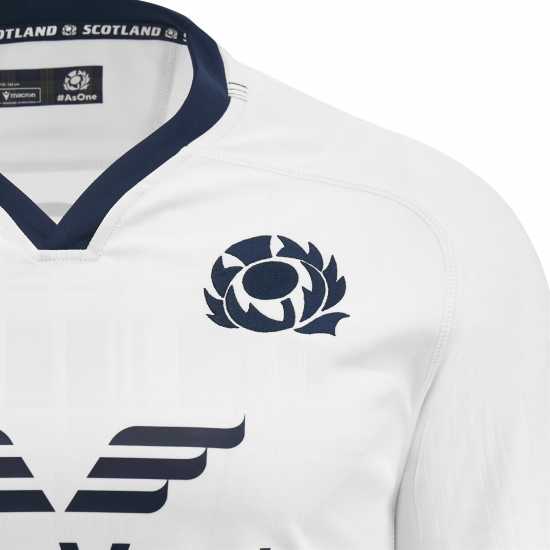 Macron Scotland Rugby Away 6 Nations Shirt 2024 Adults