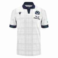 Macron Scotland Rugby 6 Nations Away Shirt 2023 2024 Adults  Мъжки ризи
