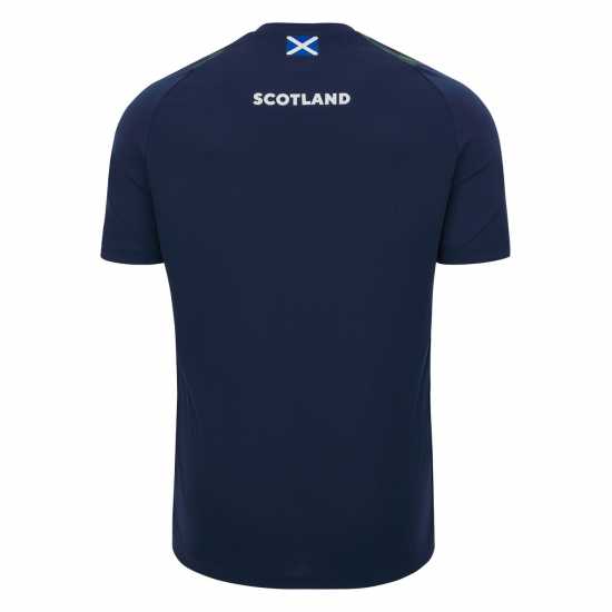 Macron Scotland Rugby Training 6 Nations Shirt 2023 2024 Adults