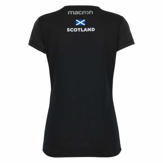 Macron Scotland Rugby Training Shirt 2023 2024 Womens  Дамски тениски и фланелки