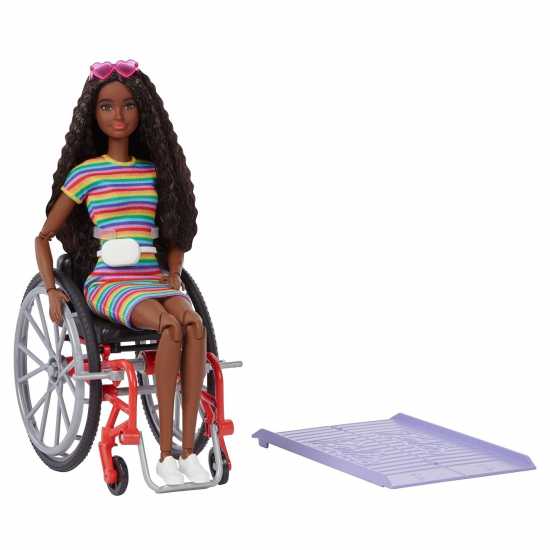 Barbie Wheelchair Doll Brunette  Подаръци и играчки