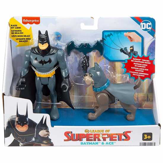 Dc Comics Fisher-Price Dc League Of Super-Pets Batman & Ace  Подаръци и играчки