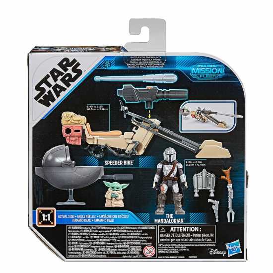 Hasbro Star Wars Mission Fleet Mandalorian & Child  Мъжки стоки с герои