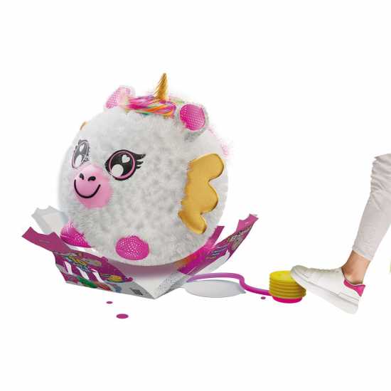 Biggies Inflatable Plush Unicorn