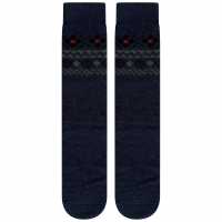 Adults' Festivity Fluffy Sock MoonLtDn/Nvy Мъжки чорапи