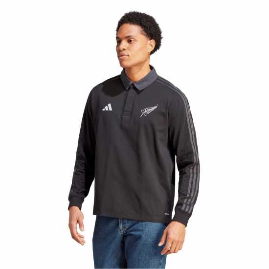 Adidas Блуза С Яка All Blacks Heritage Polo Shirt 2023 Adults  Мъжки тениски с яка