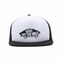 Vans Off The Wall Trucker Cap Mens Бяло 