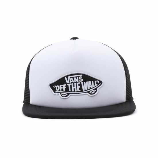 Vans Off The Wall Trucker Cap Mens Бяло 
