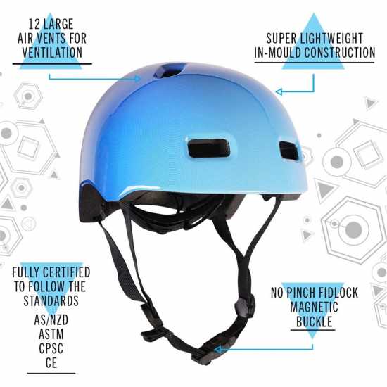 Sullivan Sullivan Antic Multi Sport Helmet Offshore Blue Скейтборд