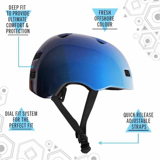 Sullivan Sullivan Antic Multi Sport Helmet Offshore Blue Скейтборд
