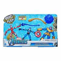 Marvel Avengers Bend And Flex Avengers 3 Pack