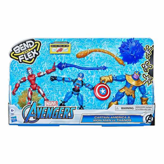 Marvel Avengers Bend And Flex Avengers 3 Pack  Мъжки стоки с герои