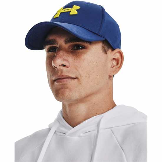 Шапки с козирка Under Armour Blitzing Cap Mens Blue Under Armour Blitzing Cap Mens Blue Шапки с козирка