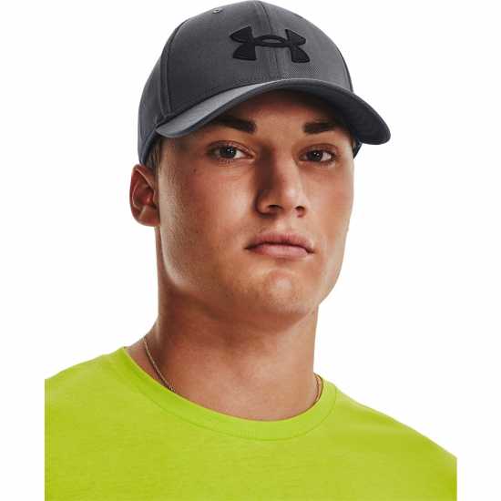 Шапки с козирка Under Armour Armour UA Blitzing Adjustable Cap Men's Черно сиво Under Armour Armour UA Blitzing Adjustable Cap Men's Черно сиво Шапки с козирка