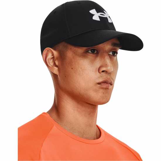 Under Armour Blitzing Adjustable Cap Men's Черно/Бяло Шапки с козирка