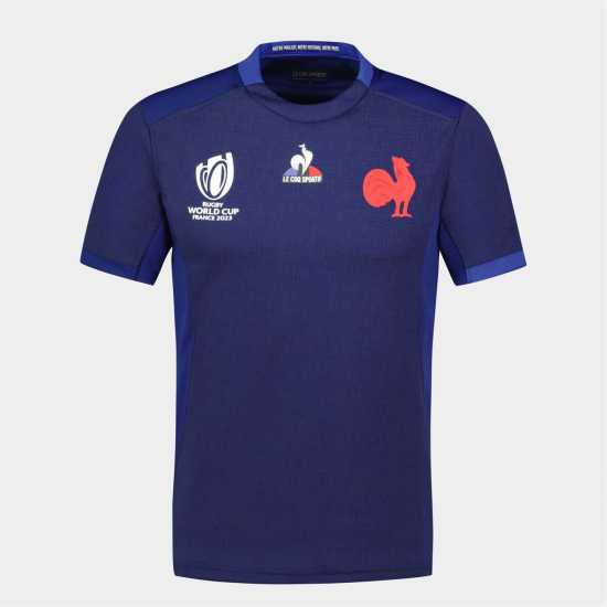 Le Coq Sportif Домакинска Футболна Фланелка France Rugby Rwc Home Shirt Adults  Мъжко облекло за едри хора