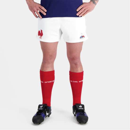 Le Coq Sportif France Rugby Home Shorts 2023 2024 Adults  Мъжки къси панталони