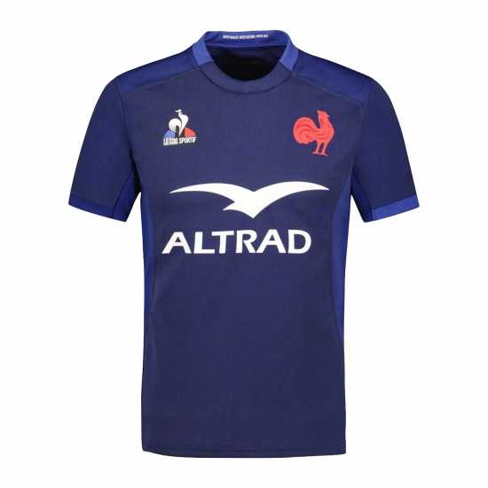 Le Coq Sportif Домакинска Футболна Фланелка Ffr France Home Shirt Six Nations Mens 2024  Мъжко облекло за едри хора