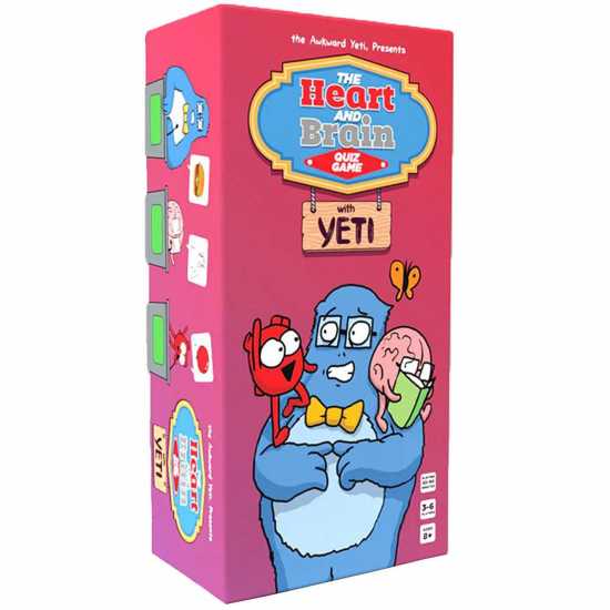 The Awkward Yeti Heart And Brain Quiz Game  Подаръци и играчки