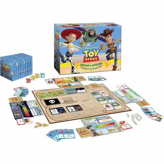 Disney Toy Story Obstacles And Adventures Deck Build Game  Подаръци и играчки