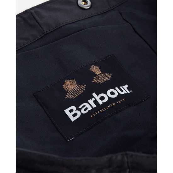 Barbour Waxed Cotton Plain Hood Black BK91 
