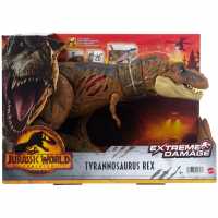 Mattel Jurassic World Extreme Damage Tyrannosaurus Rex  Подаръци и играчки