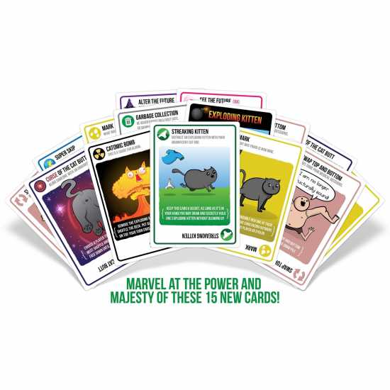 Asmodee Streaking Kittens: Exploding Kittens Exp  