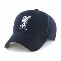 Детска Шапка С Козирка Team Liverpool Baseball Cap Juniors Black/White Шапки с козирка