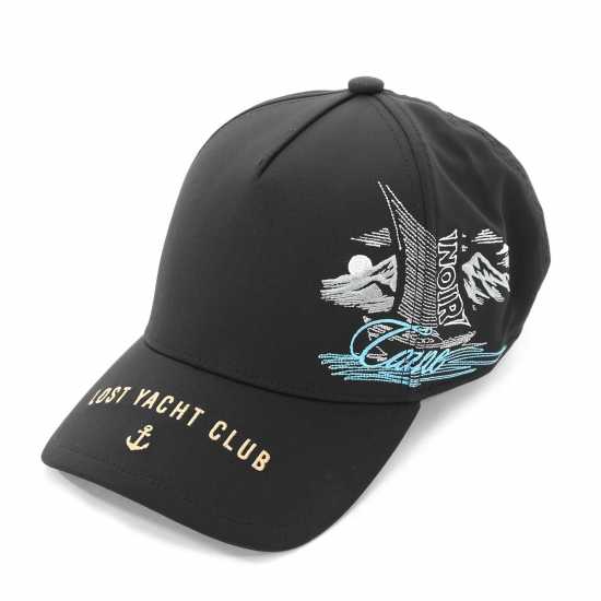 Societe Noir Men's Yacht Club Trucker Cap Blue/Black 