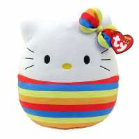 Squish-A-Boo 14 Inch - Hello Kitty (Rainbow)